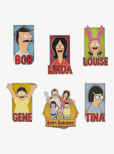 Bob's Burgers Stained Glass Blind Box Enamel Pin — BoxLunch Exclusive