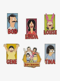 Bob's Burgers Stained Glass Blind Box Enamel Pin — BoxLunch Exclusive