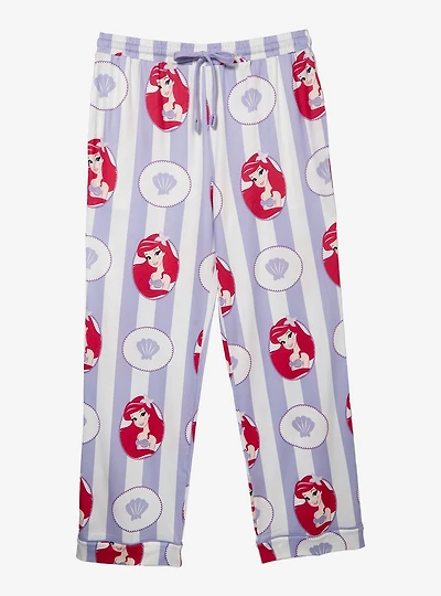 Disney The Little Mermaid Ariel Striped Plus Sleep Pants - BoxLunch Exclusive