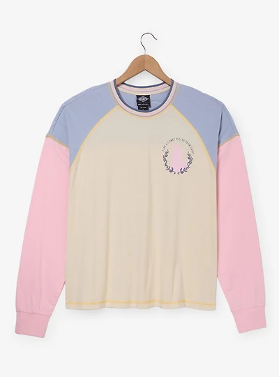 Wicked: For Good Glinda Women's Plus Raglan Long Sleeve T-Shirt — BoxLunch Exclusive
