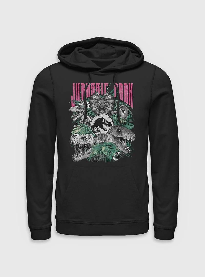 Jurassic Park Life Finds A Way Iconic Dinosaurs Hoodie BoxLunch Exclusive