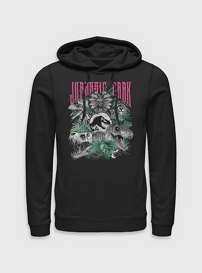 Jurassic Park Life Finds A Way Iconic Dinosaurs Hoodie BoxLunch Exclusive