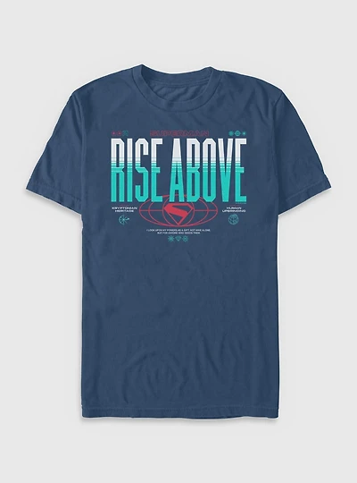 DC Comics Superman Go Higher Rise Above Garment Dye T-shirt BoxLunch Exclusive