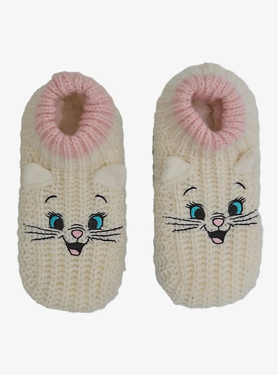 Disney The Aristocats Marie Knit Slipper Socks — BoxLunch Exclusive
