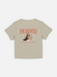 Disney Princesses Pocahontas Collegiate Women Baby T-Shirt