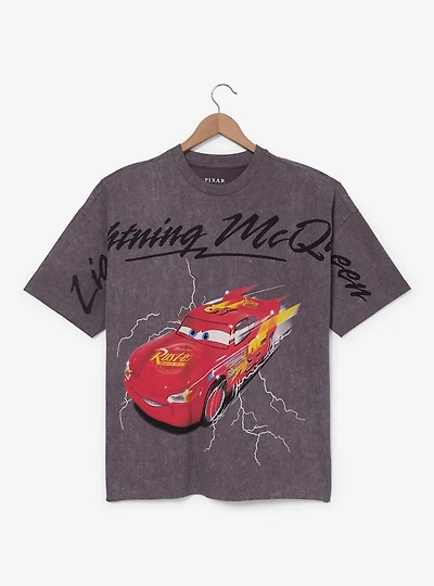 Disney Pixar Cars Lightning McQueen Graphic T-Shirt — BoxLunch Exclusive