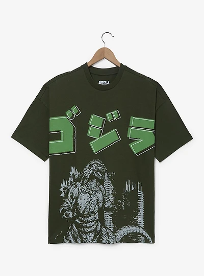 Godzilla Tonal Portrait T-Shirt - BoxLunch Exclusive