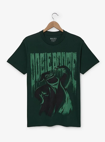 Disney The Nightmare Before Christmas Oogie Boogie Tonal Portrait T-Shirt - BoxLunch Exclusive