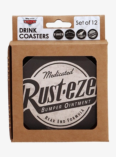 Disney Pixar Cars Radiator Springs Business Logos Coaster Set - BoxLunch Exclusive