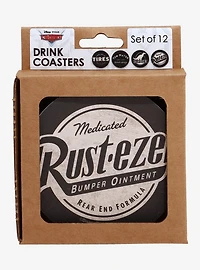 Disney Pixar Cars Radiator Springs Business Logos Coaster Set - BoxLunch Exclusive