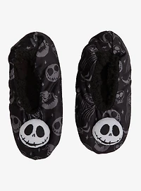 Disney The Nightmare Before Christmas Jack Skellington Slipper Socks — BoxLunch Exclusive