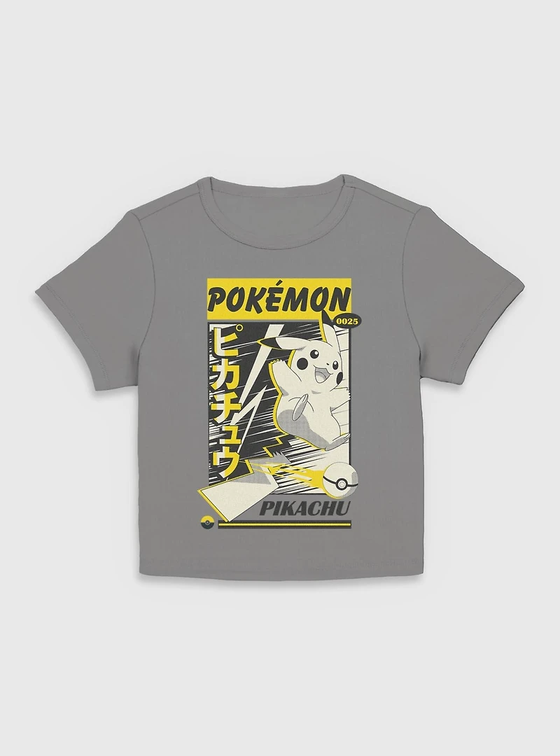 Pokemon Pikachu Anime Poster Womens Baby T-Shirt