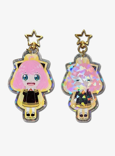 Spy × Family Anya Glitter Keychain