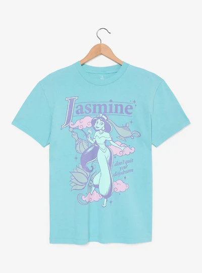 Disney Aladdin Jasmine Daydream Tonal Women's T-Shirt — BoxLunch Exclusive