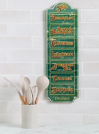 The Lord of The Rings Hobbit Meals Wall Art - BoxLunch Exclusive