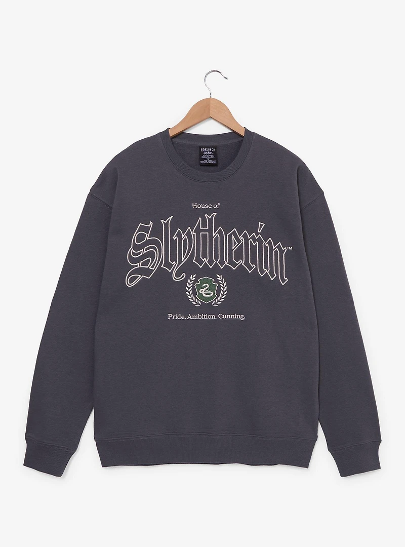 Harry Potter Slytherin Crewneck - BoxLunch Exclusive