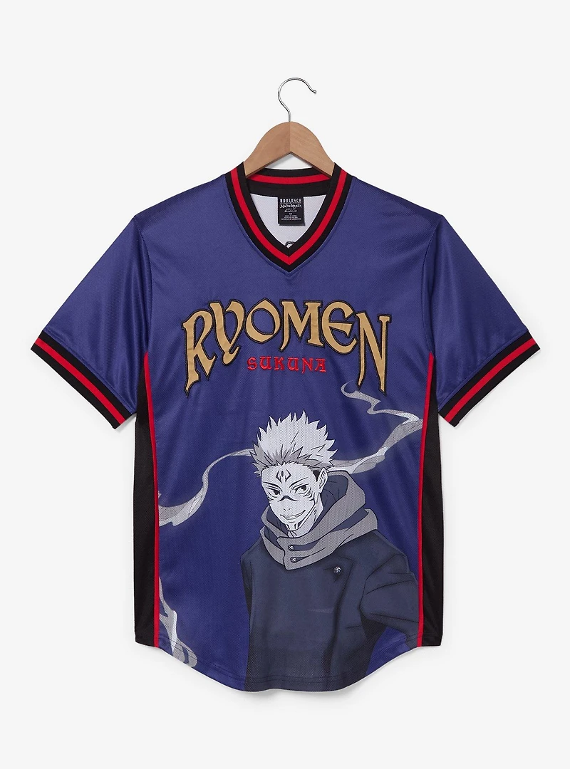 Jujutsu Kaisen Ryomen Sukuna Batting Jersey - BoxLunch Exclusive
