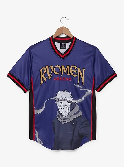 Jujutsu Kaisen Ryomen Sukuna Batting Jersey - BoxLunch Exclusive