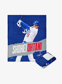 MLB Los Angeles Dodgers Shohei Ohtani Silk Touch Throw Blanket