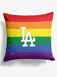 MLB Los Angeles Dodgers Pride Series Throw Pillow