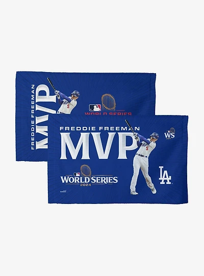 MLB World Series MVP Los Angeles Dodgers Freddie Freeman Fan Towel 2-Pack