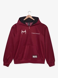 Marvel Scarlet Witch Active Women's Plus Quarter Zip Hoodie — BoxLunch Exclusive