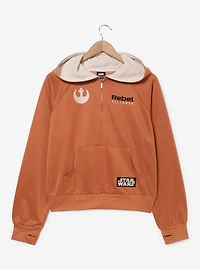 Star Wars Rebel Alliance Women's Active Quarter Zip Hoodie — BoxLunch Exclusive