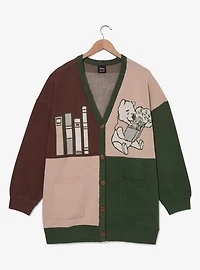 Disney Winnie the Pooh Reading Bear Women's Plus Cardigan — BoxLunch Exclusive