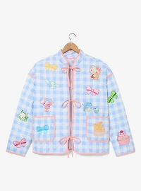Sanrio Hello Kitty and Friends Gingham Quilted Women's Plus Jacket - BoxLunch Exclusive