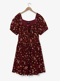 Disney Chip & Dale Fall Foliage Plus Smock Dress - BoxLunch Exclusive