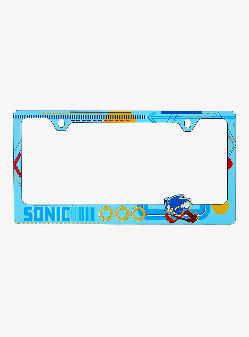 Sonic the Hedgehog Running Sonic License Plate Frame - BoxLunch Exclusive