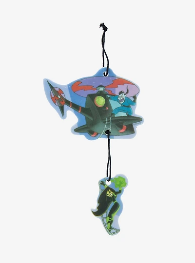 Disney Kim Possible Shego & Dr. Drakken Helicopter Dangle New Car Scented Air Freshener — BoxLunch Exclusive
