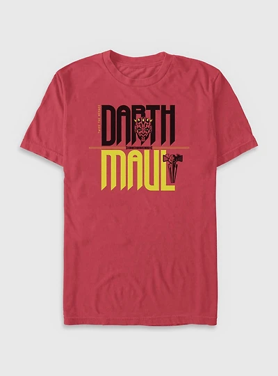 Star Wars Twice The Menace Darth Maul Garment Dye T-Shirt