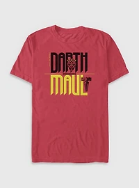 Star Wars Twice The Menace Darth Maul Garment Dye T-Shirt