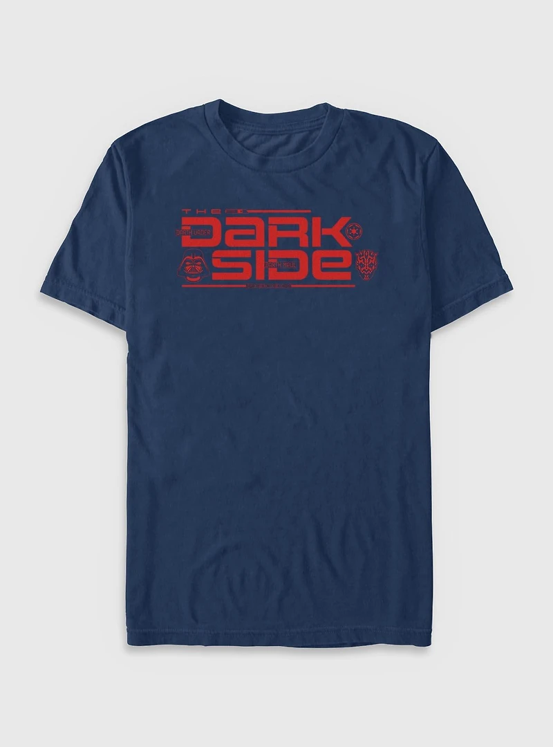 Star Wars The Dark Side Logo Garment Dye T-Shirt