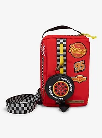 Disney Pixar Cars Lightning McQueen Patches Crossbody Bag with Coin Purse - BoxLunch Exclusive