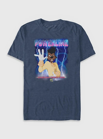 Disney Goofy Powerline Tour 95 Big & Tall T-Shirt