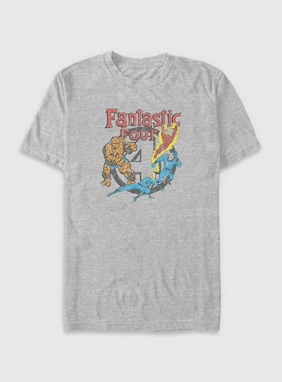 Marvel Fantastic Four Squad Big & Tall T-Shirt