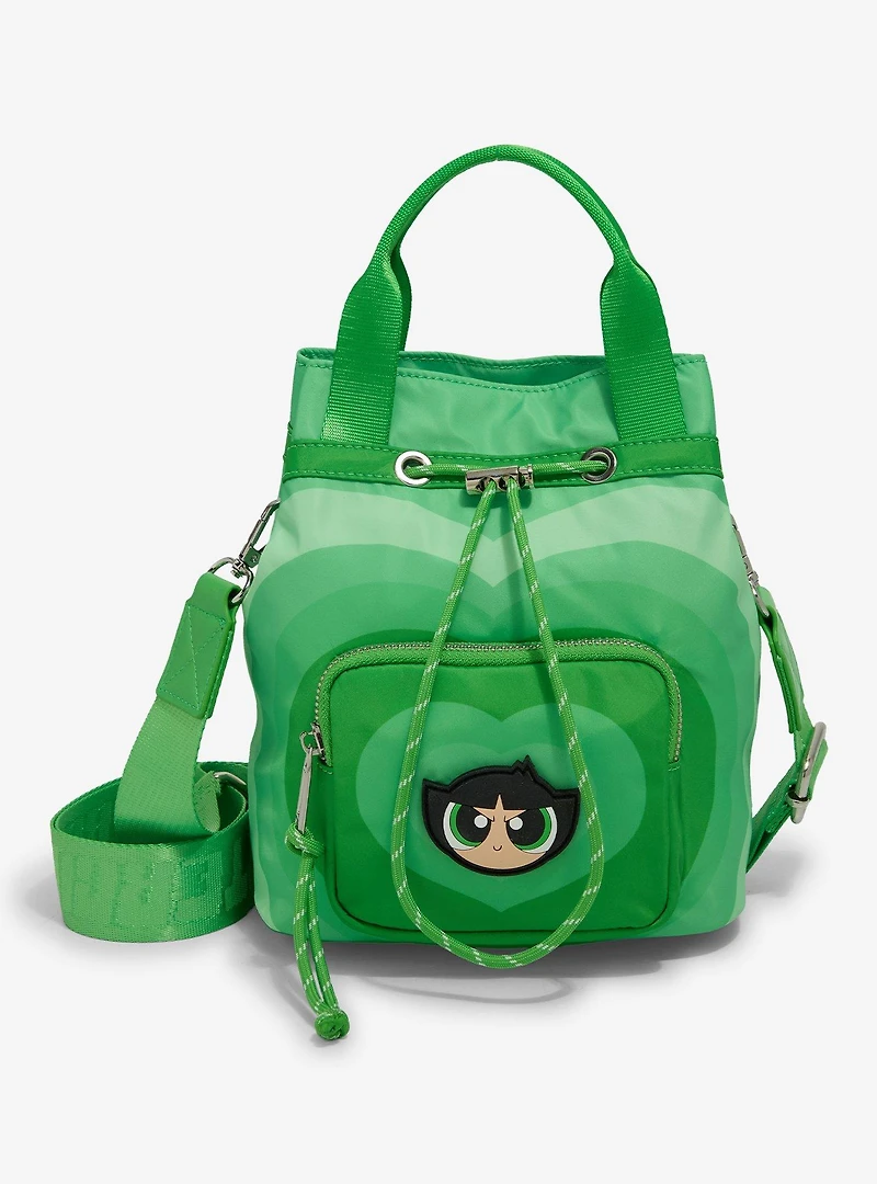The Powerpuff Girls Buttercup Bucket Crossbody Bag - BoxLunch Exclusive