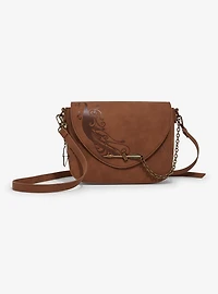 The Lord of the Rings Legolas Swords Pattern Crossbody Bag — BoxLunch Exclusive