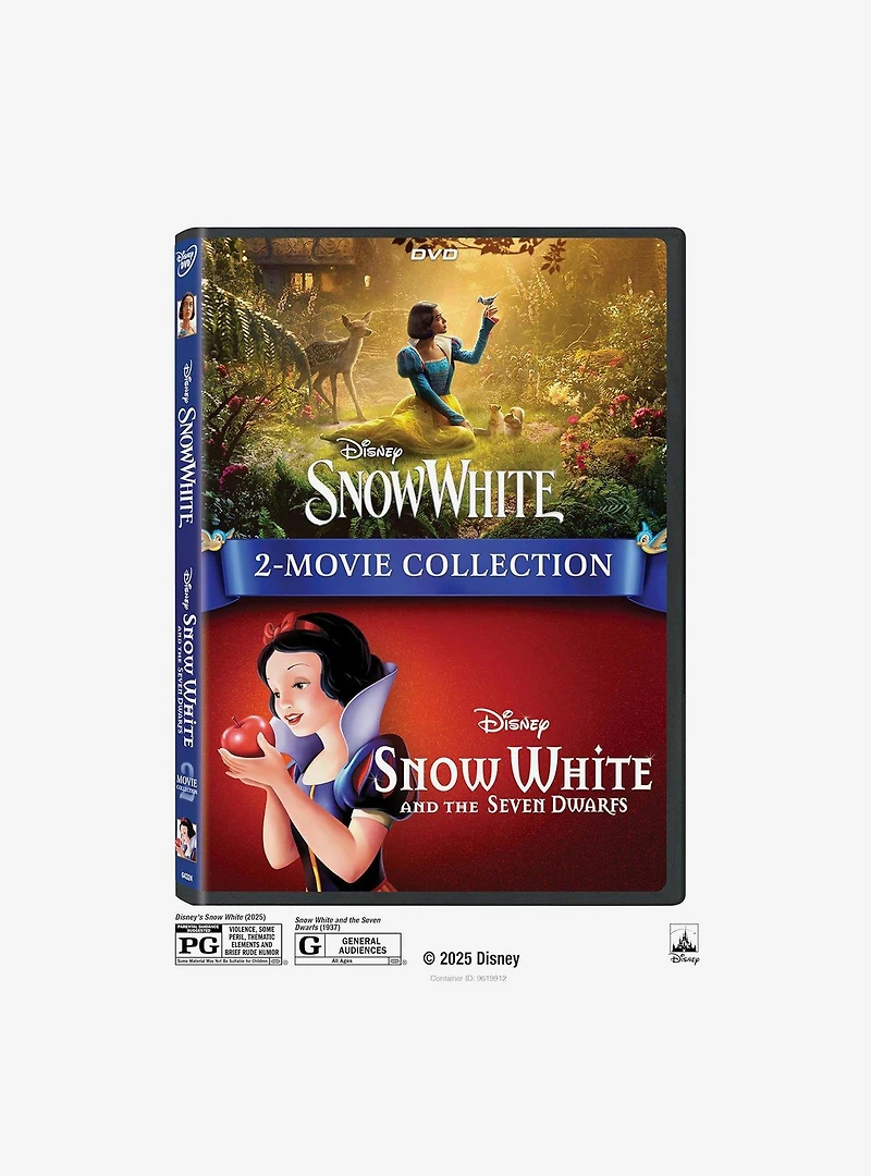 Disney Snow White (1937 & 2025) Movie Collection Multi-Feature (2 Disc) Digital Video Disc