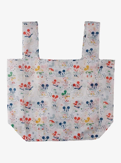 Disney Mickey Mouse Multicolor Reusable Tote Bag - BoxLunch Exclusive