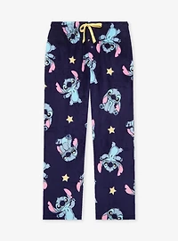 Disney Lilo & Stitch Stars Allover Print Plus Plush Sleep Pants - BoxLunch Exclusive