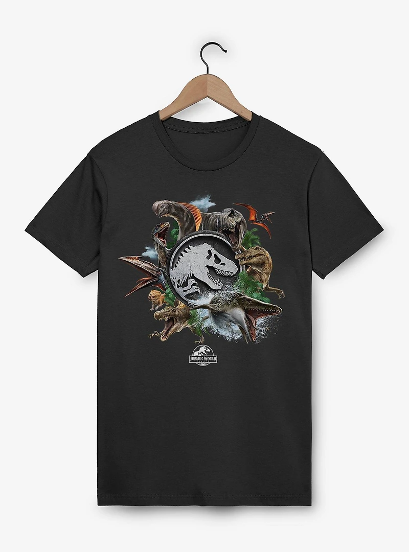 Jurassic World Rebirth Dinosaurs T-Shirt