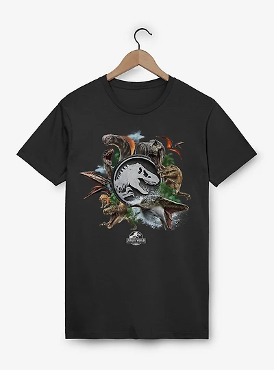 Jurassic World Rebirth Dinosaurs T-Shirt