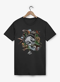 Jurassic World Rebirth Dinosaurs T-Shirt
