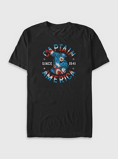 Marvel Captain America Since 1941 Big & Tall T-Shirt