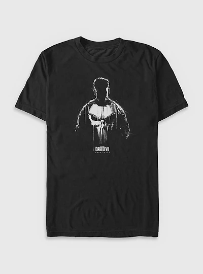 Marvel Daredevil: Born Again The Punisher Shadows Big & Tall T-Shirt
