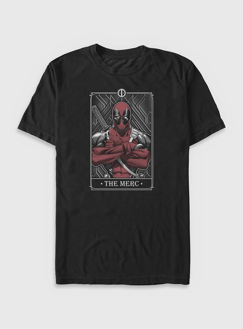 Marvel Deadpool Tarot Big & Tall T-Shirt