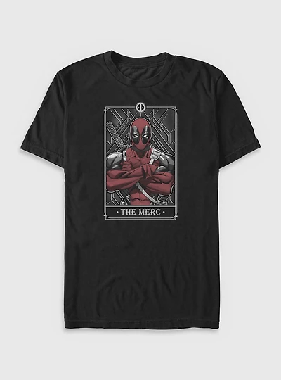 Marvel Deadpool Tarot Big & Tall T-Shirt